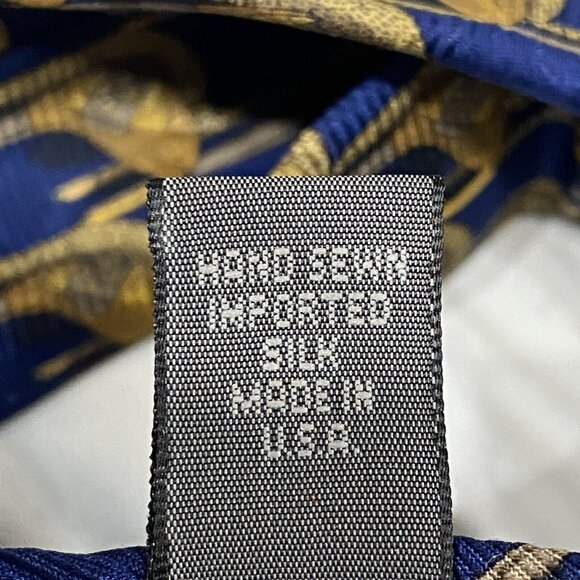 Robert Talbott Tie Hand Sewn Golf Association 100% Silk Neck Tie NWT - Picture 6 of 10